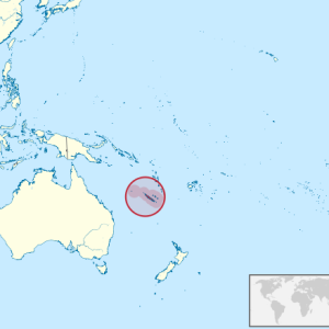 New Caledonia in Oceania