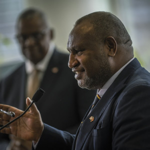 PNG Prime Minister James Marape